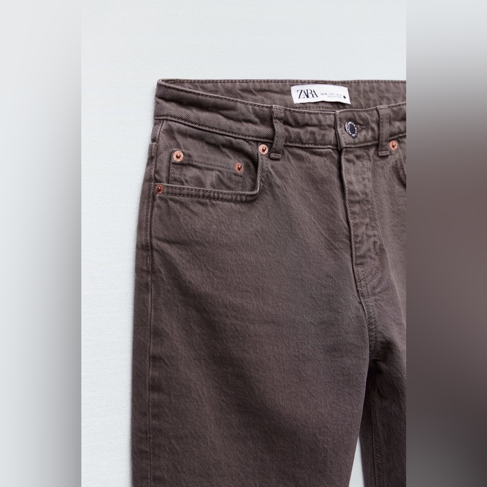 ZARA NWT 90s Split Hem Jeans